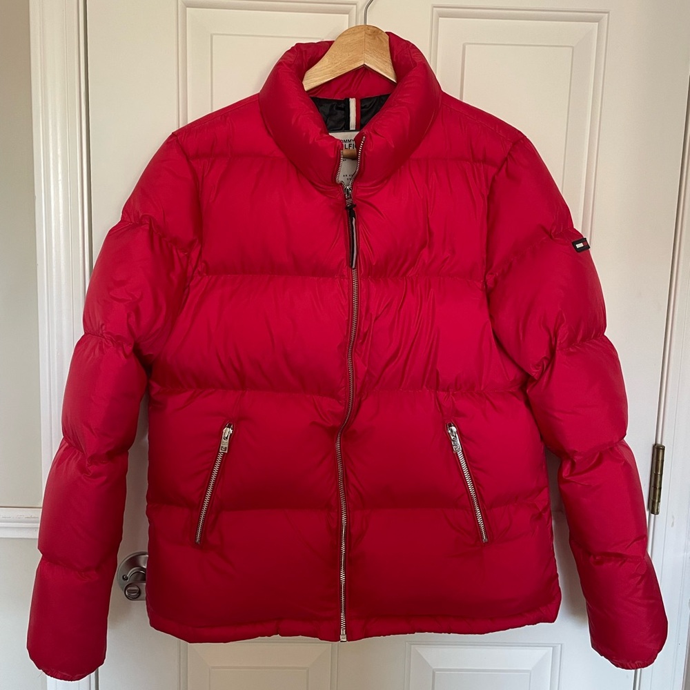 Tommy Hilfiger Down Fill Puffer Coat Jacket Size L